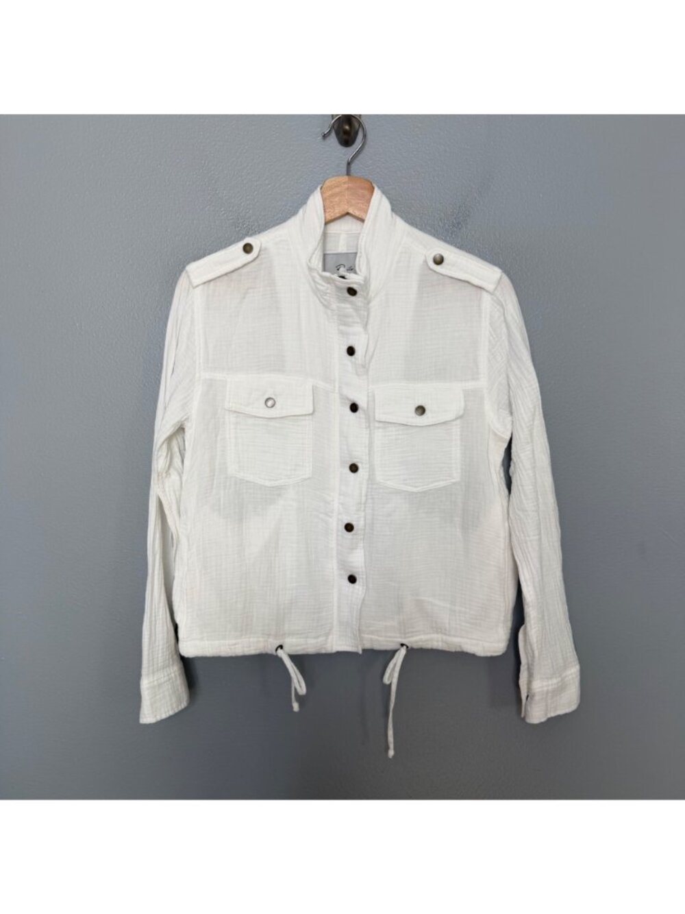 RAILS collins gauze jacket in white size XS - Picture 2 of 9